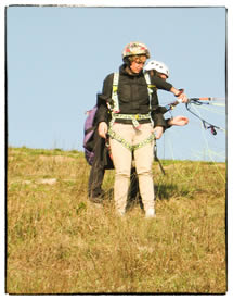 Paragliding last check